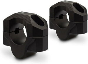 SW-MOTECH Bar riser for ? 28 mm handlebar H=20 mm. Black. Milled. | LEH.00.039.20201/B