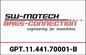 SW-Motech TRAX ADV top box system. Black. Triumph Tiger 1050 Sport (13-). | GPT.11.441.70001/B