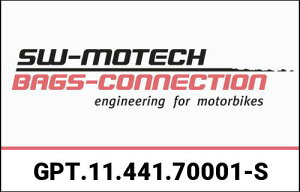 SW-Motech TRAX ADV top box system. Silver. Triumph Tiger 1050 Sport (13-). | GPT.11.441.70001/S