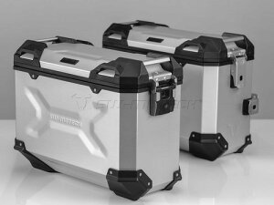 SW���e�b�N / SW-MOTECH TRAX�i�g���b�N�X�j ADV �p�j�A�V�X�e�� �V���o�[ 37/37 L- Honda VFR800X Crossrunne