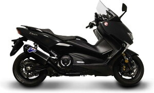 Termignoni / �e���~�j���[�j Complete exhaust �u���b�N Edition TITANIUM �u���b�N for Yamaha Tmax 530 17-19- Tmax 560 20-22 |