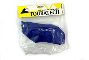 TOURATECH / �c�A���e�b�N R-Handprotector GD Open blue Set left+right with TT-Logo 08-0160-0014-0 sticked on