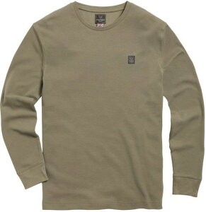 Triumph DEAN L/S WAFFLE KHAKI T-SHIRT XS | MTLS21013_XS