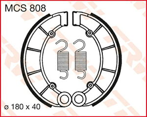 TRW BRAKE SHOES TRW MCS808 | MCS808
