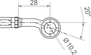 TRW BANJO M10 20S BK | MV10E20S