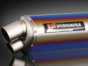 YOSHIMURA / ヨシムラ JMCA approved フルエキゾーストシステム Tri-Oval Dual Exit GSX1300R 08- (TTB) - チタン