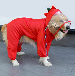 S-7XL 犬レインコート ペット服 小型〜大型犬用 レインコート レインパーカー 防水 防風 防塵 防雪 四季通用 ペットレインコート 雨具 梅雨 散歩 お出かけ 軽量 着脱簡単