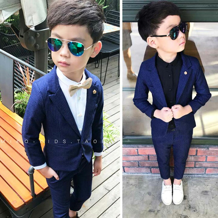 楽天市場】5点セット 男の子 子供服 フォーマル スーツ ベビー服 子供  