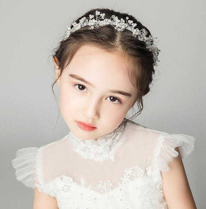 ヘッドドレス キッズ ヘアアクセサリー 子供 髪飾りフォーマル 結婚式 ピアノ発表会 七五三 入学式 入園式 卒園式 発表会 プレゼント カチューシャ バレエ ジュニア ティアラブライダル 写真撮影 KIRA 即日発送⇒翌日届可 平日13時注文、入金分まで ヘアアクセサリー キッズ カチューシャ 花 パール ヘッドドレス ティアラ 子供 レディース フラワー 結婚式 発表会 お誕生会 可愛い 送料無料