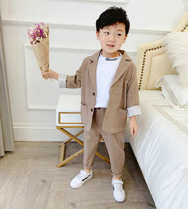 楽天市場 2点セット 子供スーツ 男の子 子供服 キッズスーツ 七五三 男の子 スーツ フォーマルスーツ 男の子 おしゃれ 子供スーツ 入園式 子供服 男の子 卒業式 スーツ 男の子 90 100 110 1 130 140 Kira