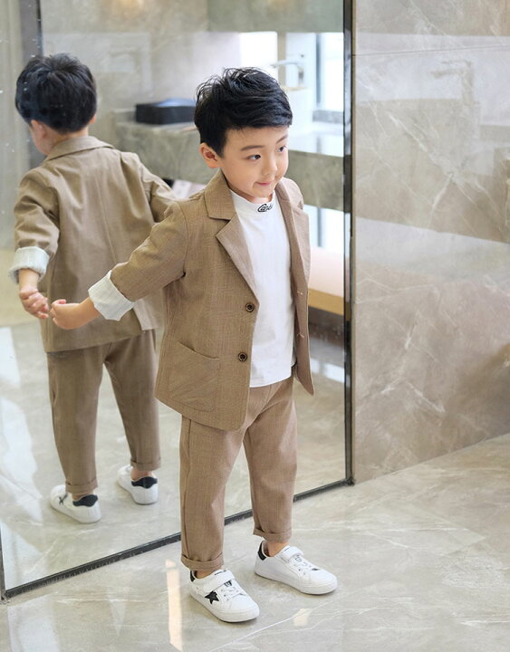 楽天市場 2点セット 子供スーツ 男の子 子供服 キッズスーツ 七五三 男の子 スーツ フォーマルスーツ 男の子 おしゃれ 子供スーツ 入園式 子供服 男の子 卒業式 スーツ 男の子 90 100 110 1 130 140 Kira