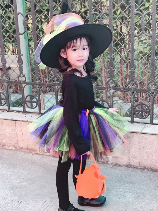 楽天市場 ハロウィン衣装 子供 女の子 魔女 コスチューム コウモリ コスプレ 仮装 多彩スカート ハロウィン 衣装 チュチュスカート 子供 プリンセス キッズ コスチューム ハロウィン仮装 子供服 魔法 魔術 コスプレ衣装 ハロウィーン 子供 イベント パーティー なりきり