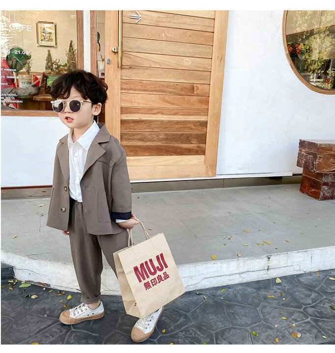 楽天市場】【シャツおまけ】 3点セット 子供服 フォーマルスーツ  
