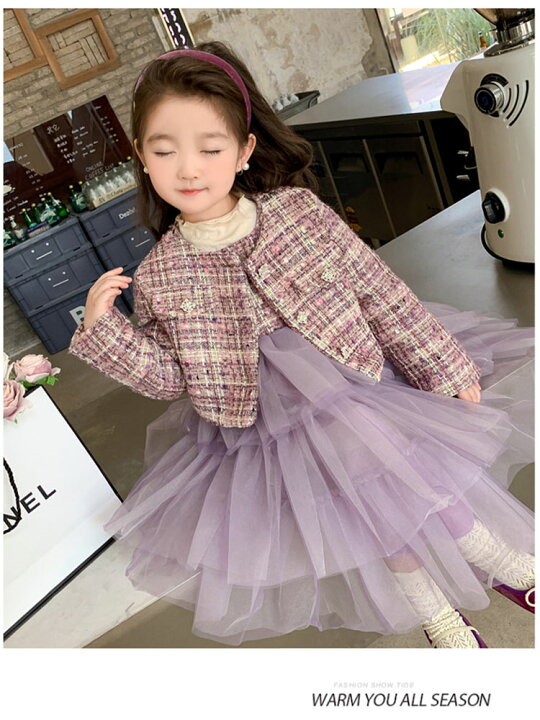 楽天市場】ワンピース 女の子 2点セット 子供服 ボレロ ガールズ 姫様 