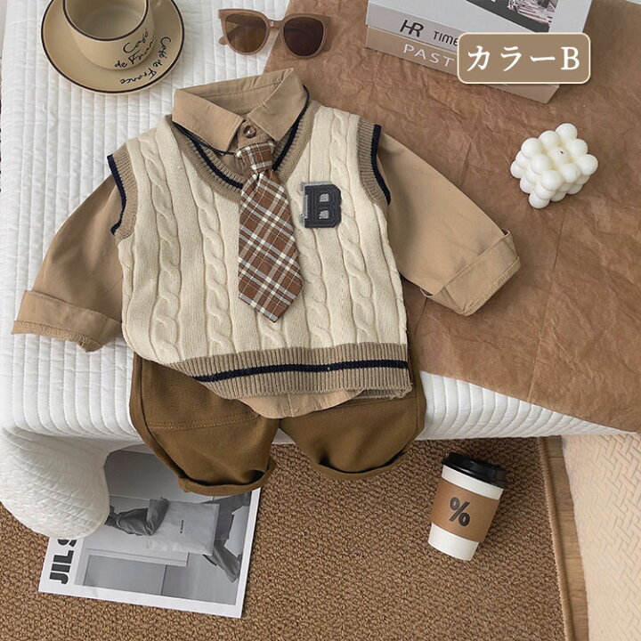 楽天市場】3点セット 子供服 キッズスーツ フォーマル カジュアル  