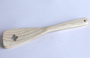 木製キッチン用品 木のヘラマゼヘラ 左利き用