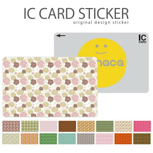 ICJ[hXebJ[ ICJ[hV[ XCJ Suica PASMO pX ICOCA TOICA Edy nanaco ԕ t[fUC  Y 炭  pW[ }[Kbg o [YXvOu[ oeB