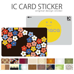 ICJ[hXebJ[ ICJ[hV[ XCJ Suica PASMO pX ICOCA TOICA Edy nanaco A[g fUC t[ ԕ V̎ yCY[ hbg  `FbN