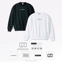 ＼半額 50％OFF セール／ スウェット トレーナー デゼニスタ 大人 デザイン ユニセックス メンズ レディース 長袖 綿100％ コットン すっきり スタイリッシュ リブ付き スポーツ ロゴ 小さめロゴ シンプル ワンポイント ボックスロゴ