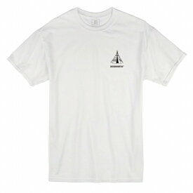 Tシャツ DESENHISTA&#8482; デゼニスタ ホワイト 大人 デザイン ユニセックス メンズ レディース 半袖 ゆったり カジュアル オルテガ エスニック 胸ロゴ インディアン テント