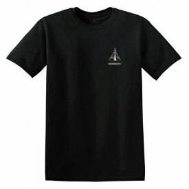 Tシャツ DESENHISTA&#8482; デゼニスタ ブラック 大人 デザイン ユニセックス メンズ レディース 半袖 ゆったり カジュアル オルテガ エスニック 胸ロゴ インディアン テント