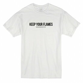 Tシャツ DESENHISTA&#8482; デゼニスタ ホワイト 大人 デザイン ユニセックス メンズ レディース 半袖 ゆったり カジュアル シンプル メッセージ ギフト gift プチプラ プレゼント
