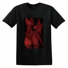 Tシャツ DESENHISTA&#8482; デゼニスタ ブラック 大人 デザイン ユニセックス メンズ レディース 半袖 ゆったり ストリート アメカジ レトロ ヴィンテージ カジュアル セクシー
