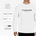 半額 50%OFF スーパーセール★ ロングTシャツ デゼニスタ 大人 デザイン ユニセックス メンズ レディース 長袖 綿100％ コットン ゆったり 大きめ リブ付き 英文 シンプル メッセージ