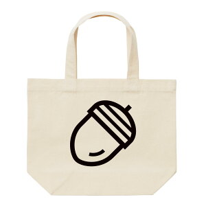 トートバッグ レディース 大きめ 小さめ 大容量 キャンバス 可愛い かわいい おしゃれ エコバッグ ドングリ 団栗 木の実 アイコン トートバッグメンズ トートバッグレディース A4 うちわが入