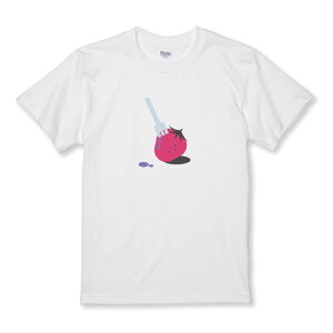 Tシャツ キッズ こどもサイズ いちご メンヘラ 量産型 苺 地雷系 韓国 果物 イラスト おしゃれ かわいい サイズ 100 110 120 130 140 150 半袖 綿 100% コットン 白Tシャツ 黒Tシャツ ホワイト ブラック
