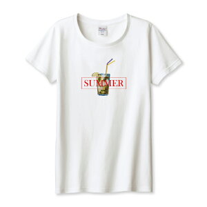 Tシャツ レディース ガールズ フォトT スイーツ グランジ オルタナ ストリート カクテル モヒート サイズ M L 半袖 綿 100% コットン 人気 レディースサイズ 女性 白Tシャツ 黒Tシャツ ホワイト
