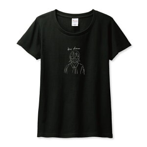 Tシャツ レディース ガールズ マスク 風刺 ゆる イラスト シュール モノクロ 白黒 人 線画 おしゃれ かわいい サイズ M L 半袖 綿 100% コットン 人気 レディースサイズ 女性 白Tシャツ 黒Tシャツ