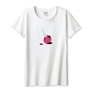 Tシャツ レディース ガールズ いちご メンヘラ 量産型 苺 地雷系 韓国 果物 イラスト おしゃれ かわいい サイズ M L 半袖 綿 100% コットン 人気 レディースサイズ 女性 白Tシャツ 黒Tシャツ ホワ
