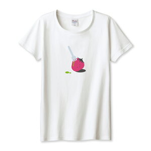 Tシャツ レディース ガールズ いちご メンヘラ 量産型 苺 地雷系 韓国 果物 イラスト おしゃれ かわいい サイズ M L 半袖 綿 100% コットン 人気 レディースサイズ 女性 白Tシャツ 黒Tシャツ ホワ