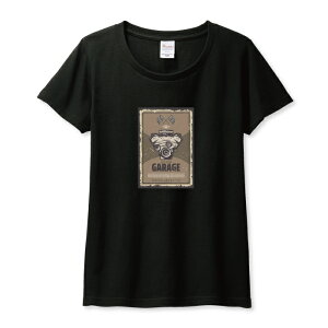 Tシャツ レディース ガールズ アンティーク 車 茶色 新聞 アメリカ おしゃれ レトロ ポスター ステッカー サイズ M L 半袖 綿 100% コットン 人気 レディースサイズ 女性 白Tシャツ 黒Tシャツ ホ