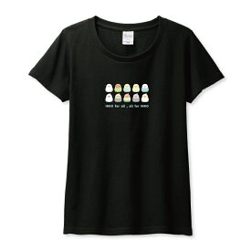 Tシャツ レディース ガールズ インコ イラスト セキセイインコ オカメインコ 小鳥 おしゃれ かわいい 可愛い サイズ M L 半袖 綿 100% コットン 人気 レディースサイズ 女性 白Tシャツ 黒Tシャツ ホワイト ブラック よれない 透けない 長持ち プリントtシャツ