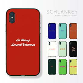 スマホケースiPhone ケース マグネット バンパーケース デザイン 大人のスマホケース 大人女子 メンズ おしゃれ iPhoneSE(第2世代) X XS 7 8 plus SCHLANKYE シュランキー ブランド ロゴ メッセージ シンプル カラー 新機種 iphone12