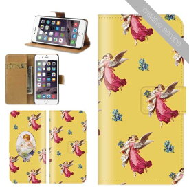 スマホケース 手帳型 全機種対応 iphone14 ケース iphone13 creativeservice エンジェル ANGEL 天使 フラワー 花柄 総柄 パトロン 御使 神 マリア 童話 シンデレラ フェアリー iPhone13ProMax mini 12 iphoneSE(第2世代) Xperia AQUOS Galaxy Google