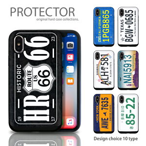 iPhone11 iPhone X/XSケース スマホケース TPU 耐衝撃 プロテクタ ハードケース スライドケース ICカード スライドケース iPhoneXR iPhone8plus Galaxy S9 SC-02K対応 ナンバープレート 西海岸 車 route66 66 海外 i