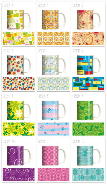 楽天市場 マグカップ 大きい マグ オシャレ プレゼント 陶器 コーヒー コップ 人気 可愛い Design Mug Collection メール便不可 花柄 シンプル デザイン イラスト アート模様ドットストライプ 色鮮や カラフル Woodgreen スマホケースの町