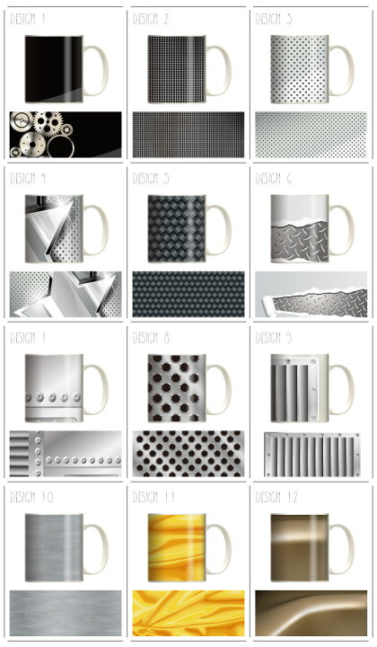 楽天市場 マグカップ 大きい マグ オシャレ プレゼント 陶器 コーヒー コップ 人気 可愛い Design Mug Collection メール便不可 アルミ 金属 柄 デザイン フェンス 3dアート イラスト クールケース かっこいい 男性向け レーザー加工 ステンレス Woodgreen