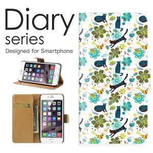 スマホケース Google Pixel6 ケース カバー 手帳 グーグルピクセル6 GooglePixel6 softbank かわいい デザイン アニマル 緑 グリーン エメラルド しか バンビ フラワーデザイン 小動物 散りばめ おしゃ