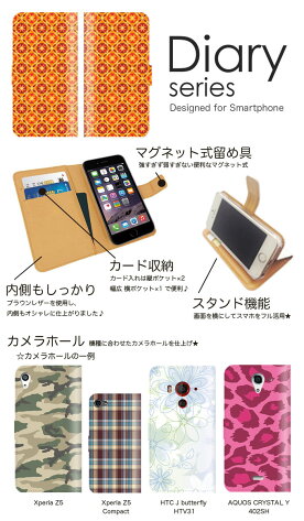 楽天市場 あす楽 Xperia 1 手帳 ケース So 03l 手帳型ケース エクスペリア ワン 手帳型カバー オススメ So03l スマホケース レザー Docomo カラフル 模様 Pop ポップ デザイン かわいい イラスト 円 楕円形 図形 シンプル イエロー 秋 壁紙 リング Ll Woodgreen