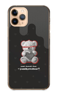 Redmi Note 11 Pro 5G ケース レドミノート11プロ カバー スマホケース ハードケース 病みかわ 病み可愛い やみかわいい パステル テディベア くま クマ 地雷系 量産型 ゴシック ハード スマホカバ