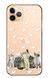iPhone12 Pro Max ケース アイフォン12 プロマックス カバー スマホケース ハードケース 猫 ねこ ネコ 猫集合 猫じゃらし 動物 写真 ハート 可愛い かわいい 透明ケース クリア ハード スマホカバー 携帯ケース 携帯カバー プチプラ