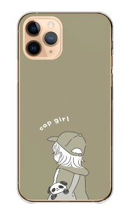 Google Pixel 6a ケース グーグルピクセル6A カバー スマホケース ハードケース キャップ キャップ女子 女の子 韓国 イラスト 可愛い かわいい パンダ くすみカラー カーキ ハード スマホカバー