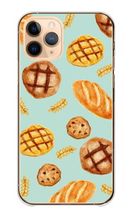 Xperia 5 II SO-52A SOG02 A002SO ケース エクスペリア 5 マークツー 2 スマホケース ハードケース パン フランスパン メロンパン 小麦 食べ物 たべもの リアル イラスト おしゃれ オシャレ ハード スマ