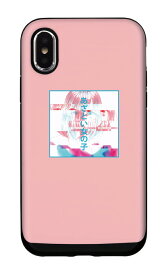 【 DESENHISTA&#8482; 】iPhone11 X/XS XR対応 スマホケース TPU 耐衝撃 プロテクタ ハードケース スライドケース ICカード Galaxy S9 SC-02K対応 デゼニスタ サブカル 女子 男の娘 オネシャス アニメ vaporwave かわいい iPhoneSE(第3世代)