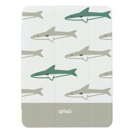 iPad 第9世代 第10世代 ケース 第8世代 カバー 第7世代 アイパッド mini air pro 10.2 10.5 サメ 鮫 サメの 可愛い 女子 キッズ 子供 iPad第6世代 カバー アイパッドカバー 手帳型 送料無料 メール便