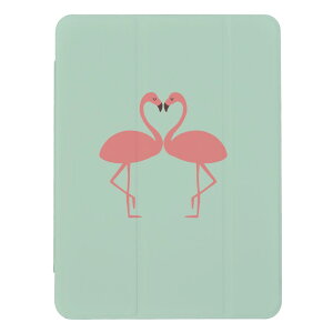 iPad 第9世代 第10世代 ケース 第8世代 カバー 第7世代 アイパッド mini air pro 10.2 10.5 フラミンゴ 可愛い かわいい ピンク 水色 ベージュ キッズ 子供 iPad第6世代 カバー アイパッドカバー 手帳型